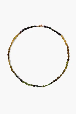 14k Green Tourmaline Petra Necklace