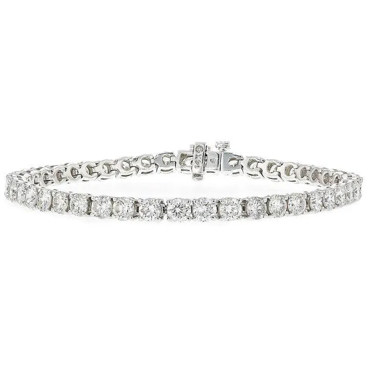 14KT GOLD 10 CARAT DIAMOND TENNIS BRACELET