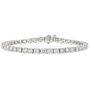 14KT GOLD 10 CARAT DIAMOND TENNIS BRACELET