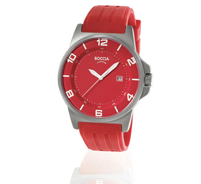 3535-56 Mens Boccia id. Titanium Watch