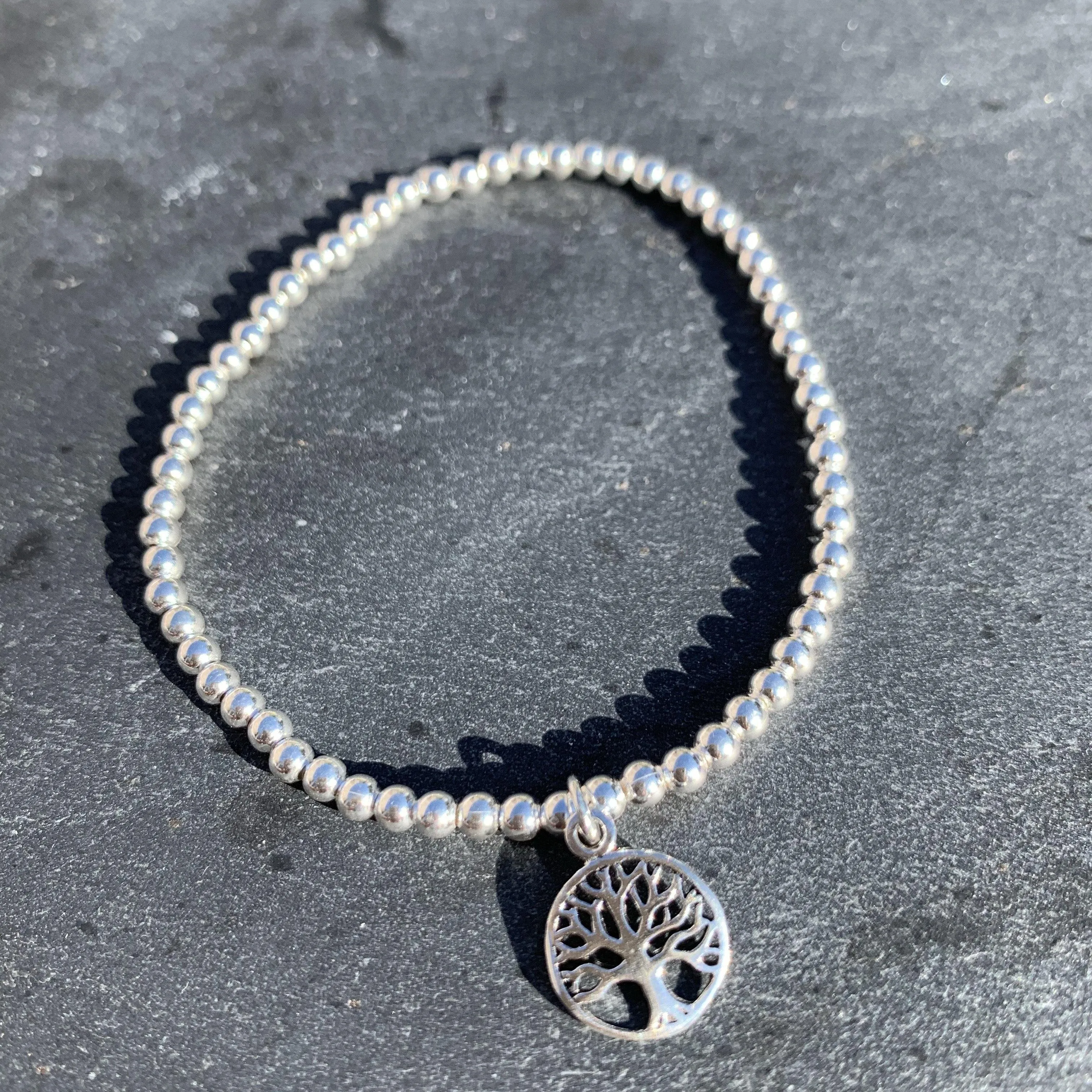 925 Silver Bracelet | Tree of Life Charm Bracelet