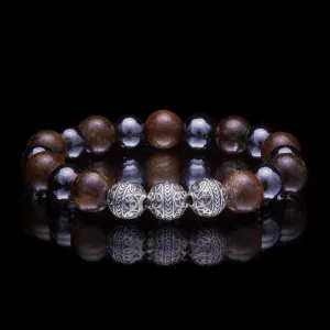 Apollo | Classic Silver Beaded Bracelet