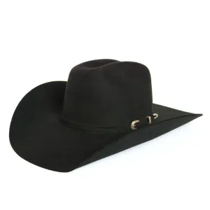 Atwood Black Felt 4X Western Hat