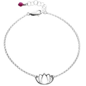 Blooming Lotus Bracelet | Sterling