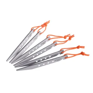 Boundless Voyage Outdoor Camping Titanium Tent Stakes Pegs Nails Ultralight Tent Accessories 6 8 pcs