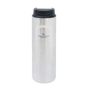 Boundless Voyage Titanium French Press Coffee Tumbler Thermos with Lid Double-Walled Insulated Water Bottle Mug 450ml