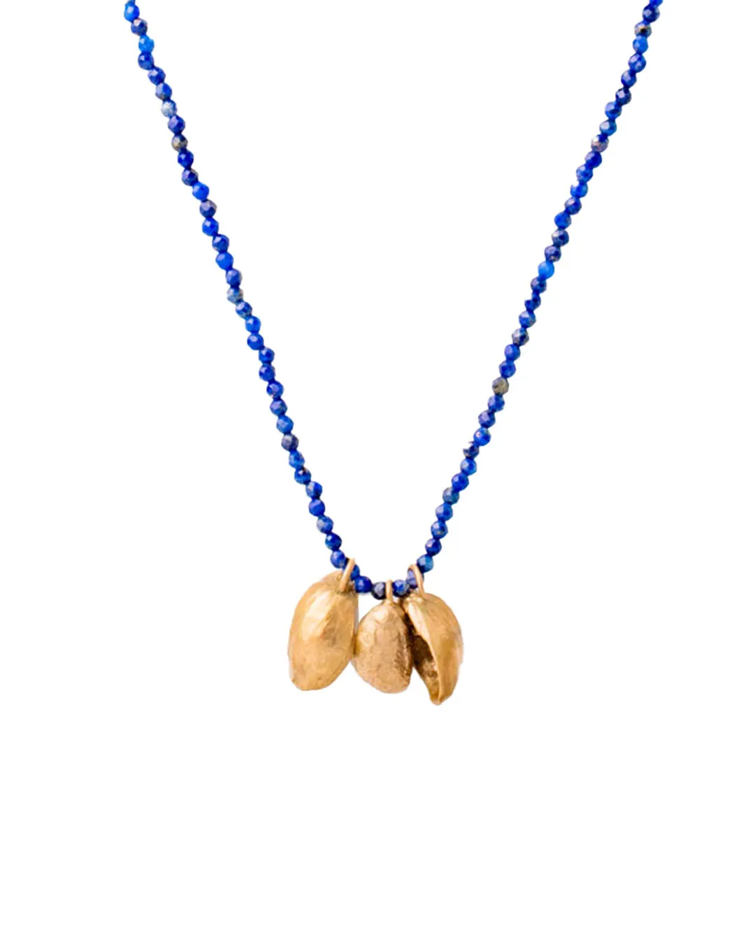 Bronze Pistachio necklace