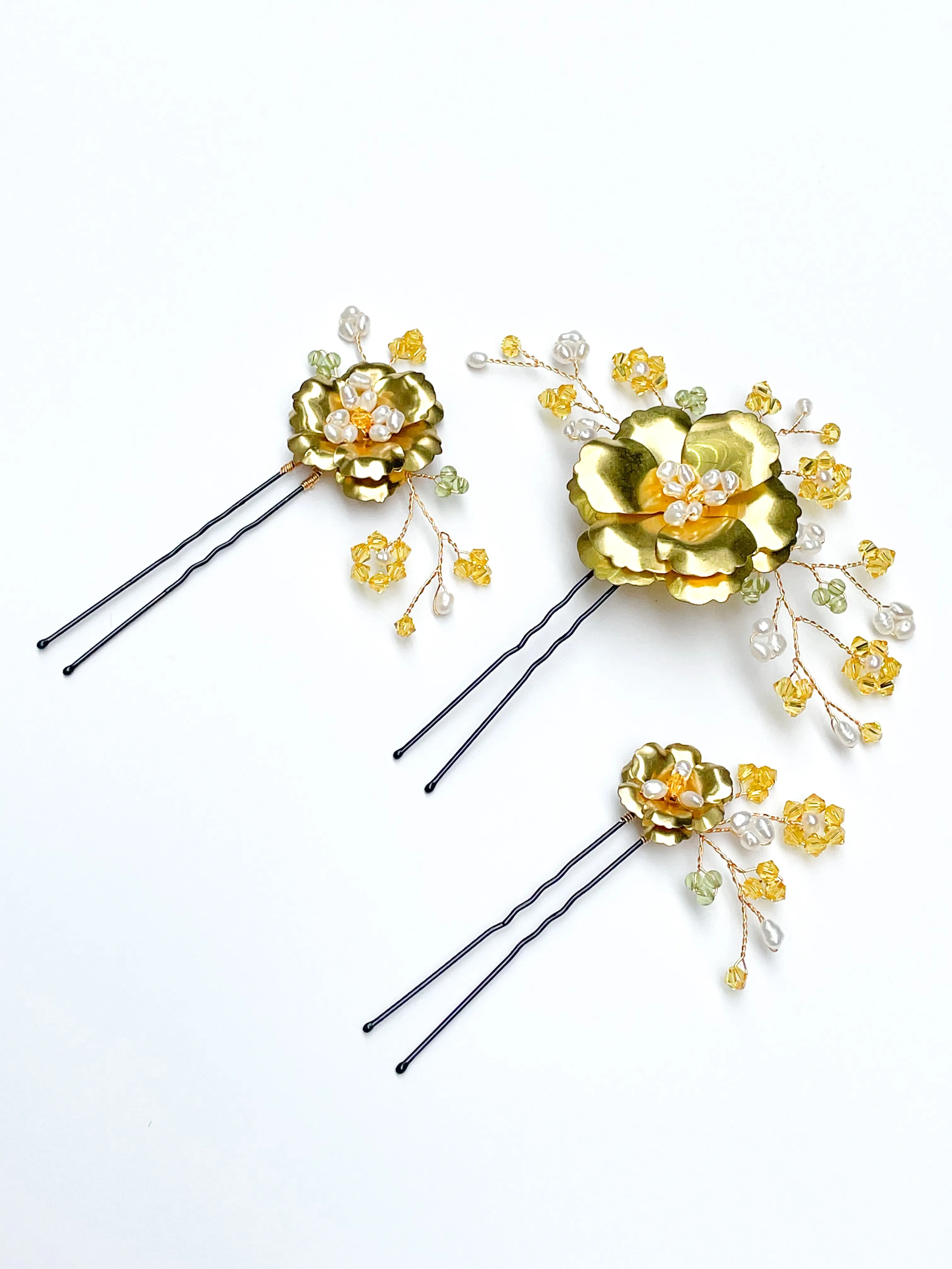 Buttercup Hairpins