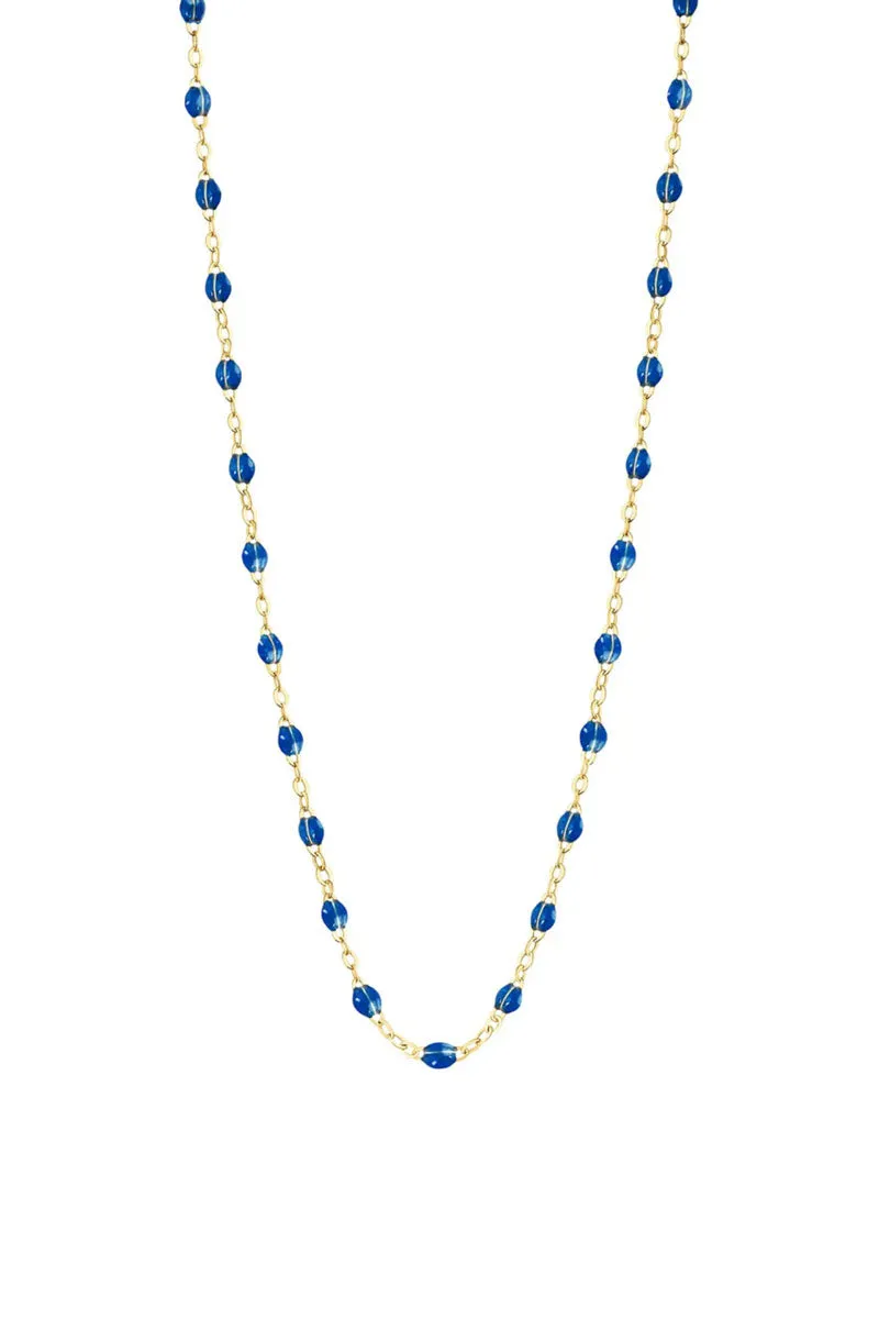 Classic Gigi Necklace - Sapphire 18k Yellow Gold