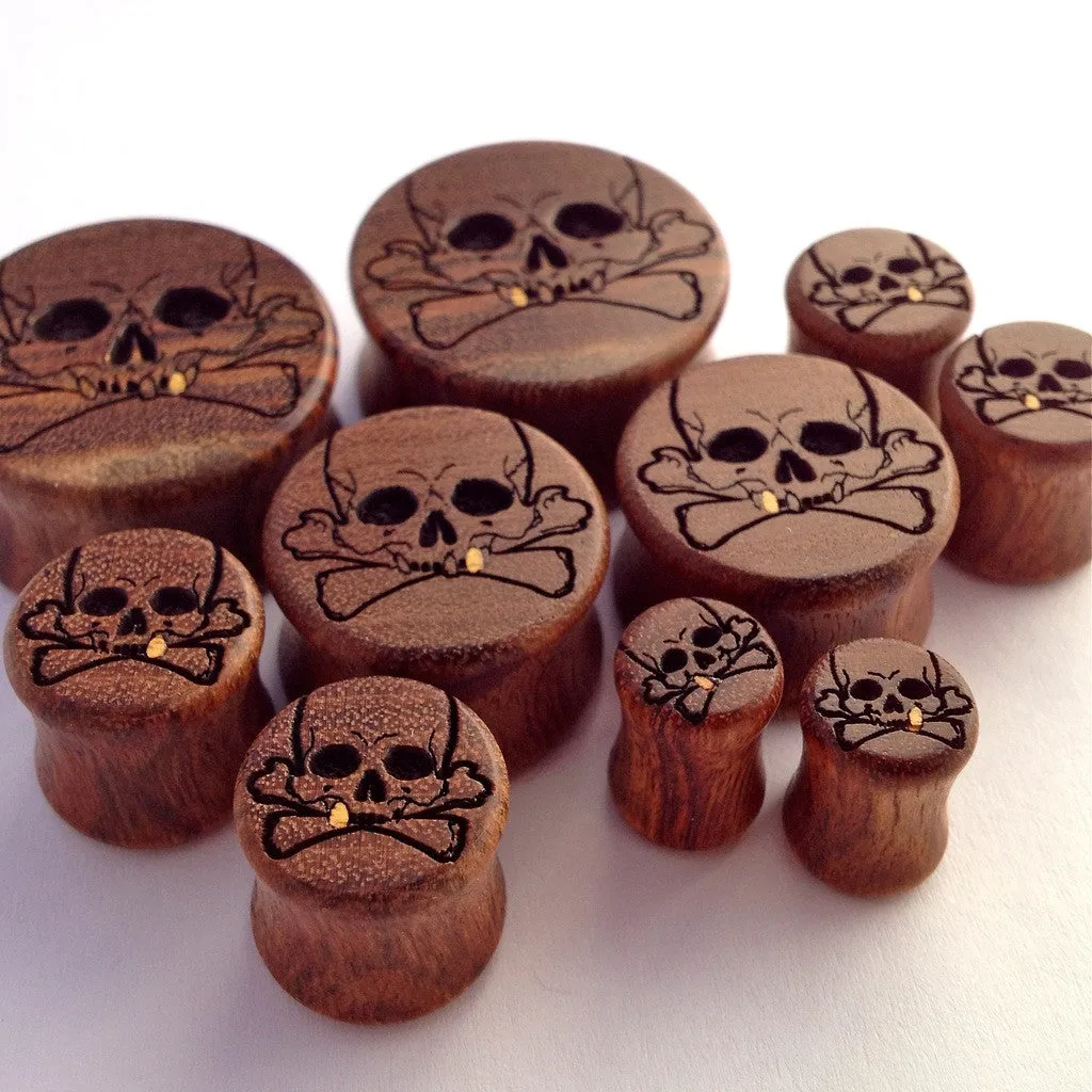 Crossbones Plugs from Omerica Organic