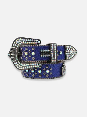 Crown Rhinestone Belt