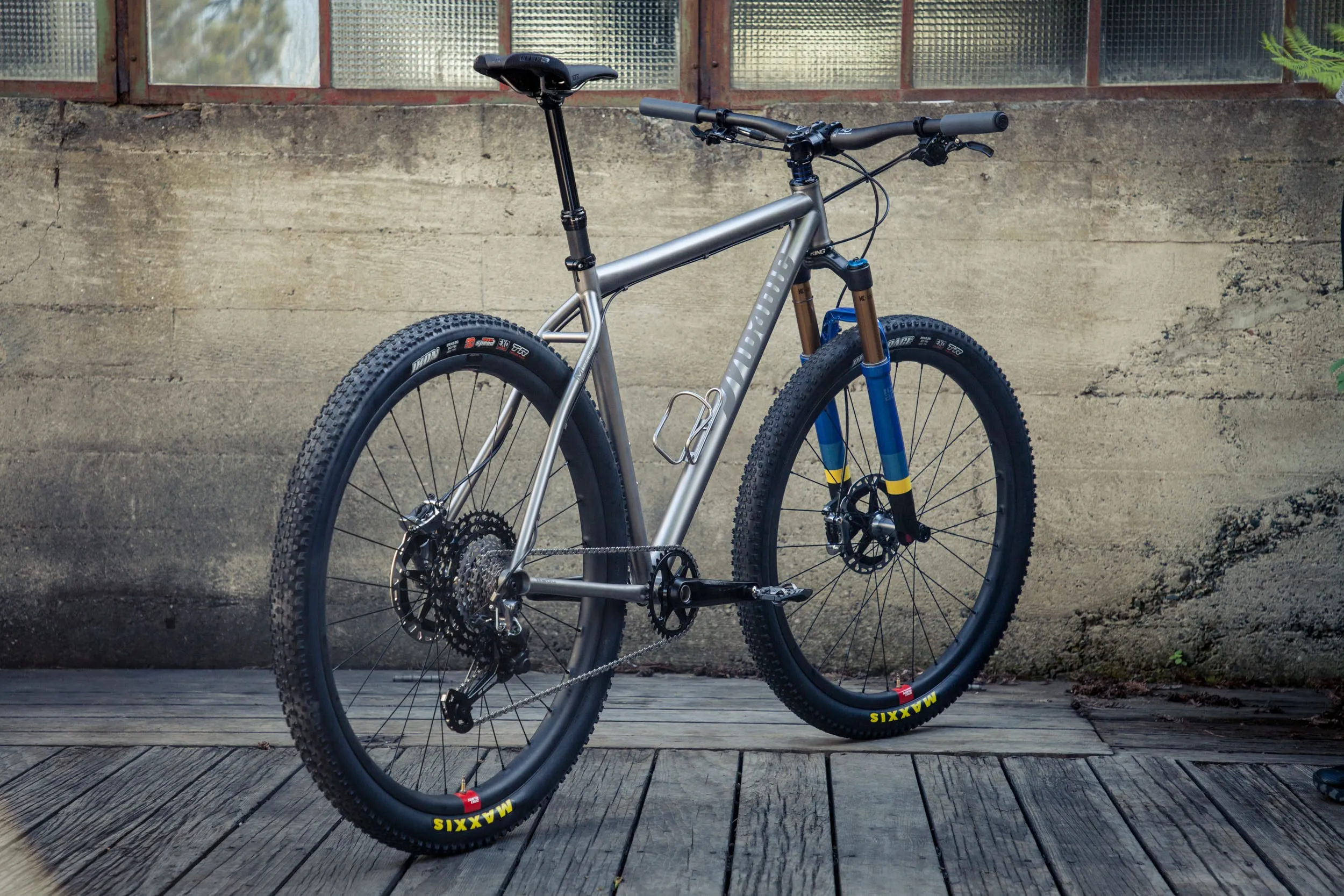 Custom Mosaic MT-1 Titanium Mountain Bike