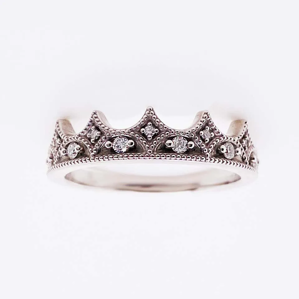 Diamond Crown Ring