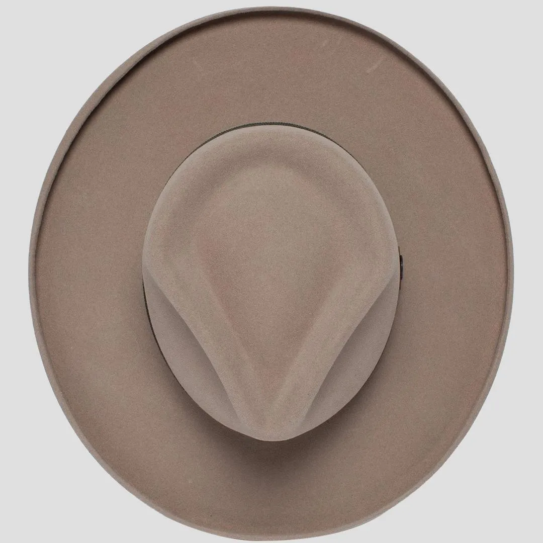 Distinctive Wide Brim Felt Fedora