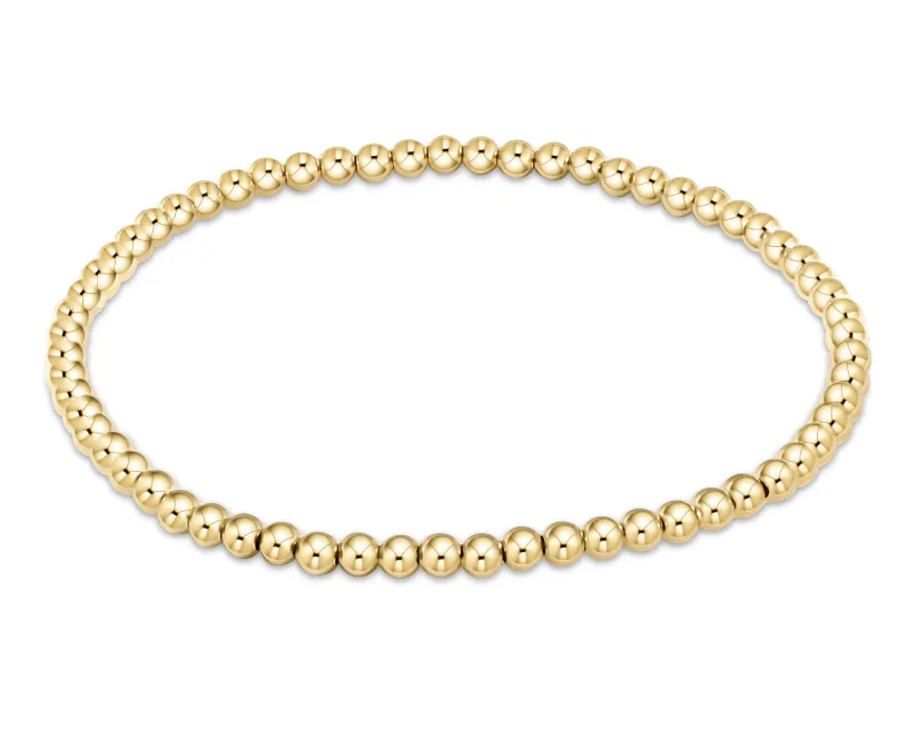 E Newton egirl Classic Gold Bead Bracelet