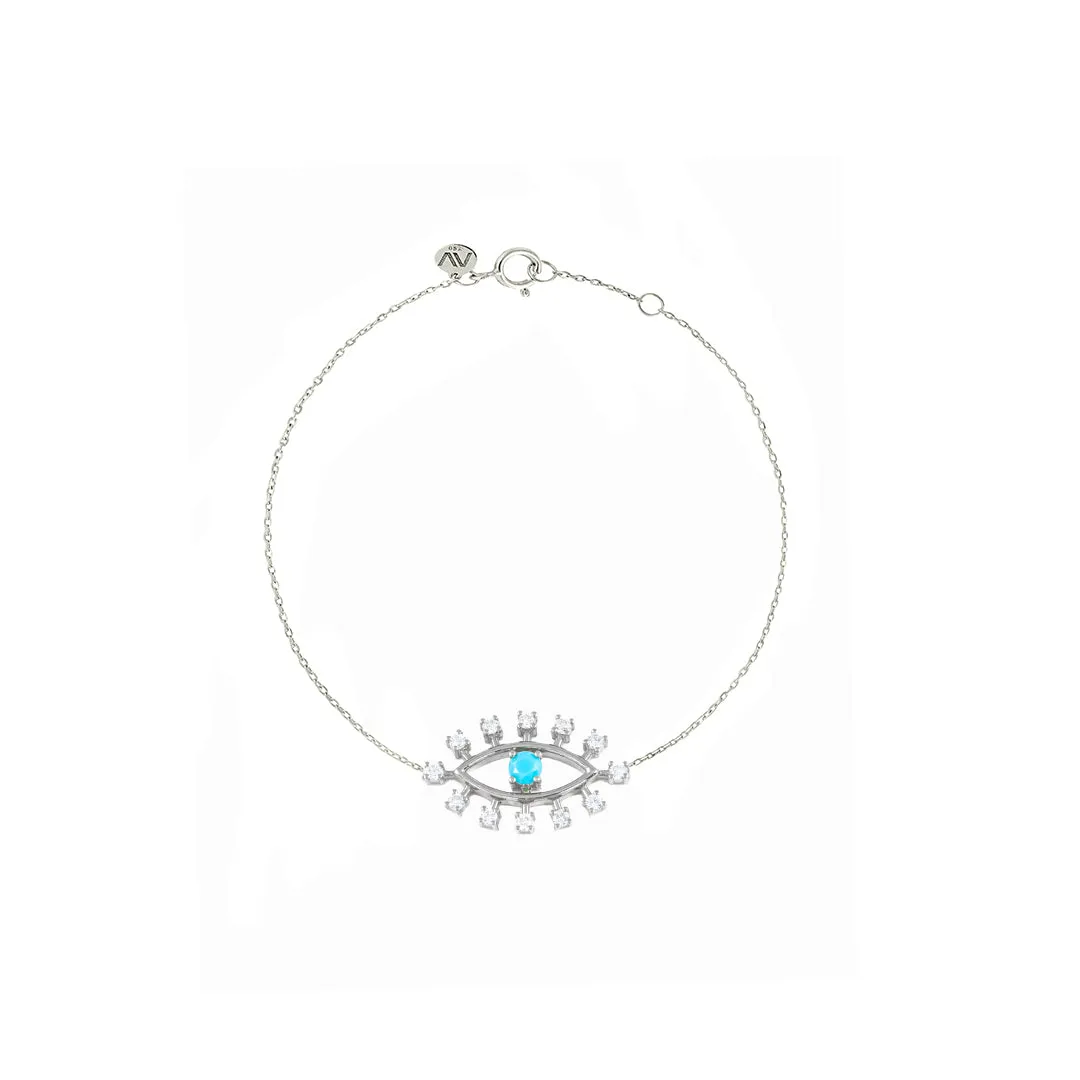 Evil Eye Diamond Bracelet