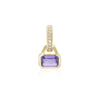 February: Amethyst Charm