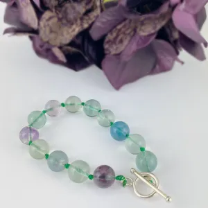 Fluorite Bead Bracelet - VBRC215