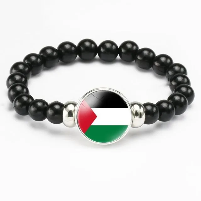 Iman Beaded Bracelet - Palestine