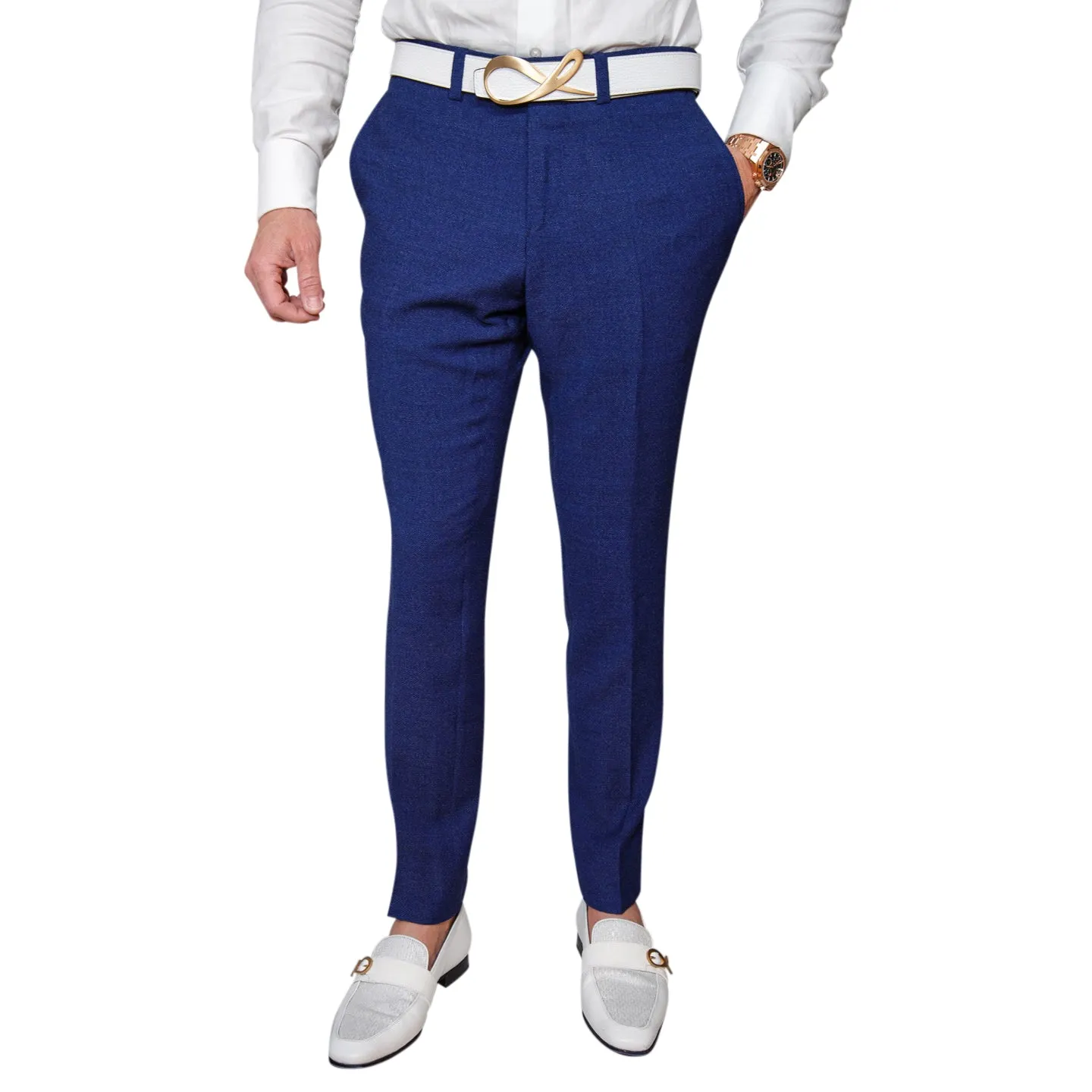 Lapis Blu Intreccio Trousers @ The Vault