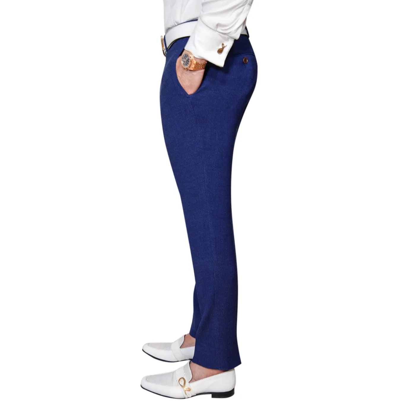 Lapis Blu Intreccio Trousers @ The Vault