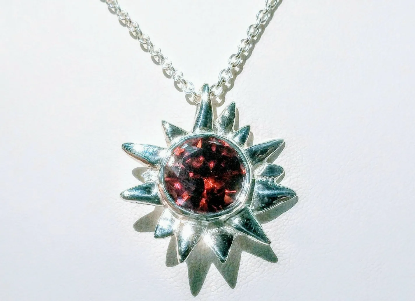 Large Starburst Life Everlasting Pendant (Various Colors)