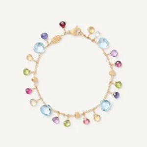 Marco Bicego Paradise 18k Gold Gemstone Bracelet Topaz