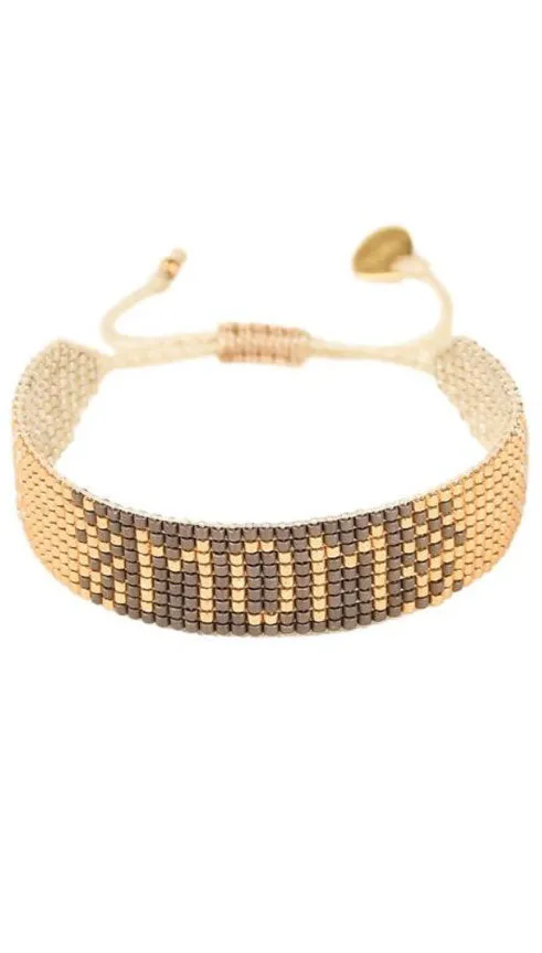 MOM GOLD/GREY BRACELET | MISHKY