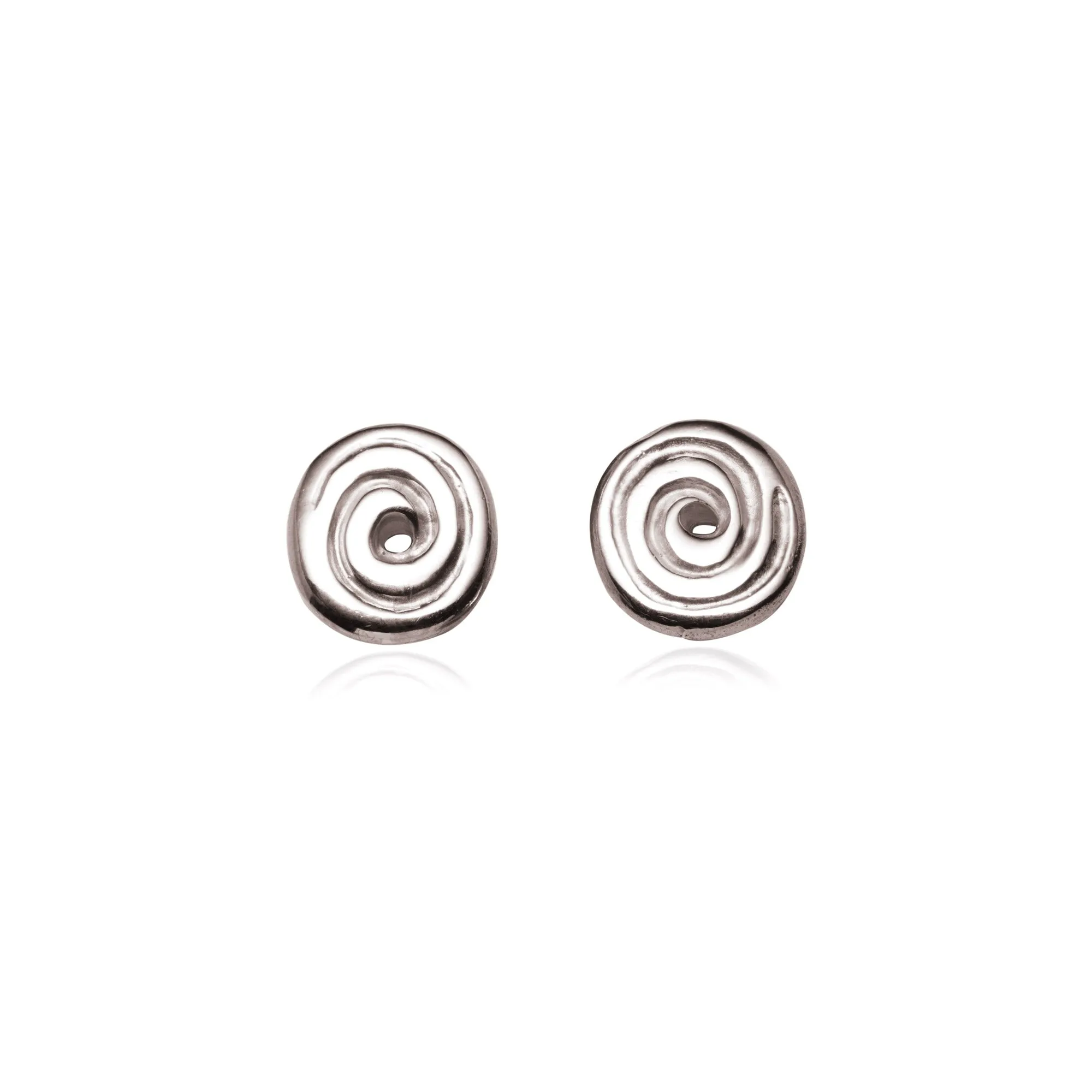 Ndoro Stud Earrings in Silver - Tiny