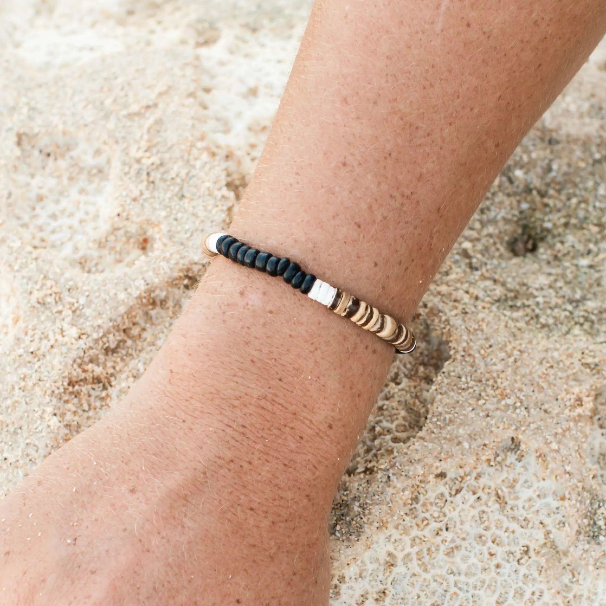 Nias Surf Beaded Bracelet