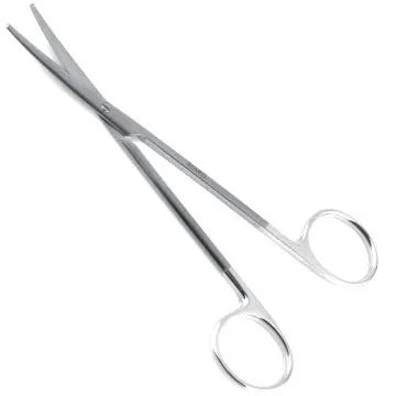 Plastic Scissors - Curved, Blunt Tips