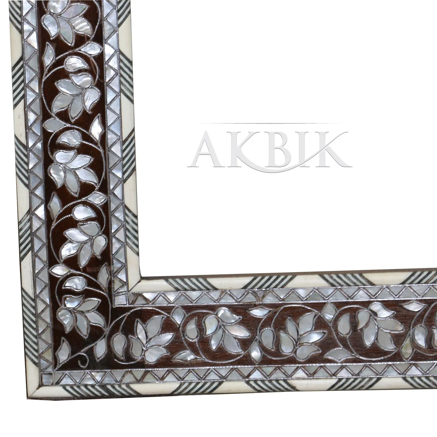 Radiant Splendor: Mother of Pearl Mirror