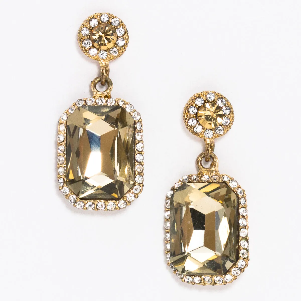 Serena Art-Deco Swarovski Crystal Earring