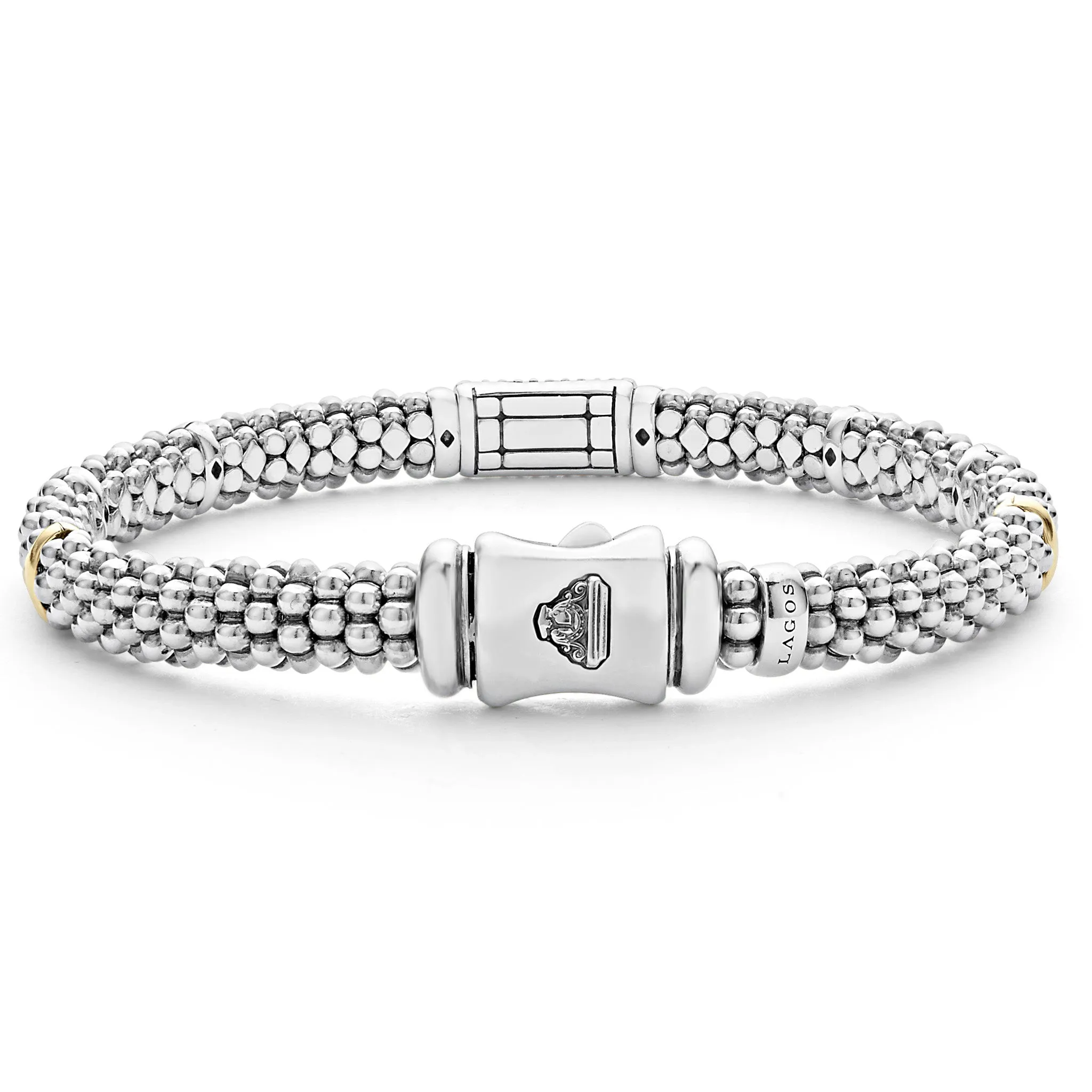 Signature Caviar Diamond Caviar Bracelet | 6mm