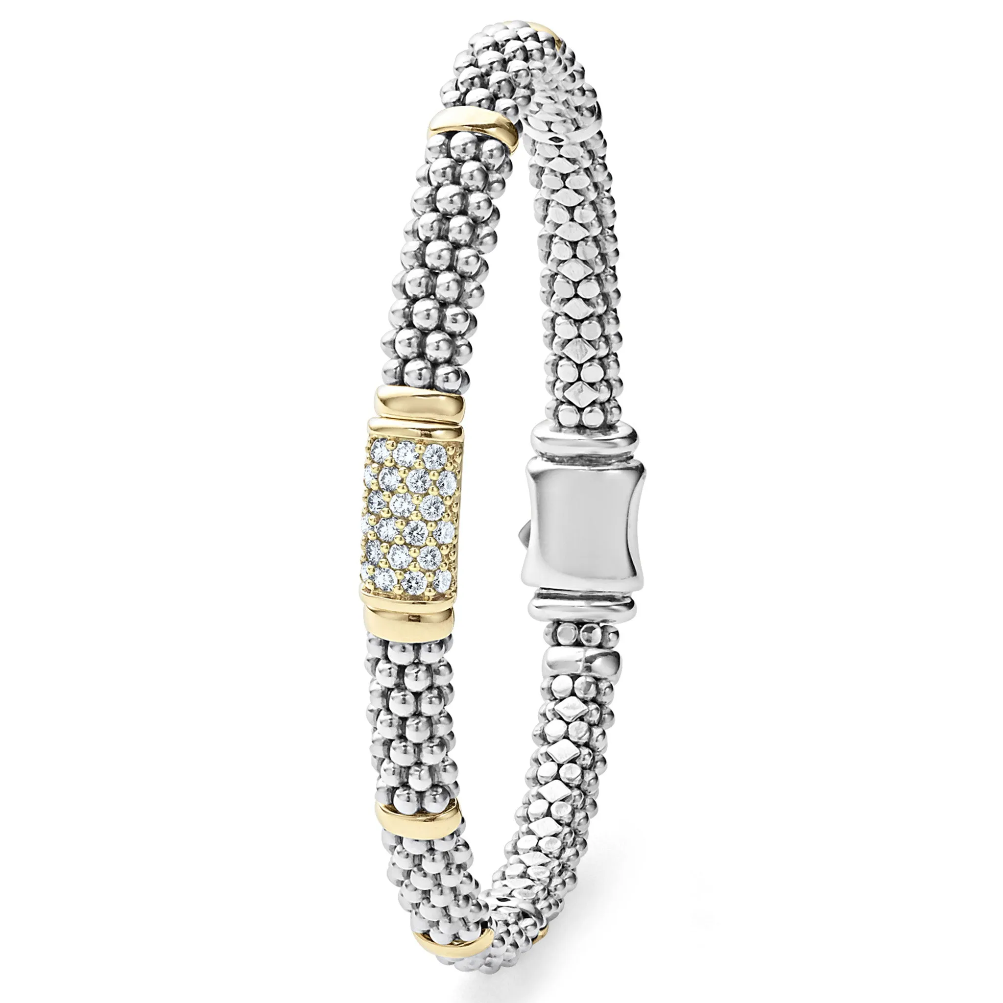 Signature Caviar Diamond Caviar Bracelet | 6mm