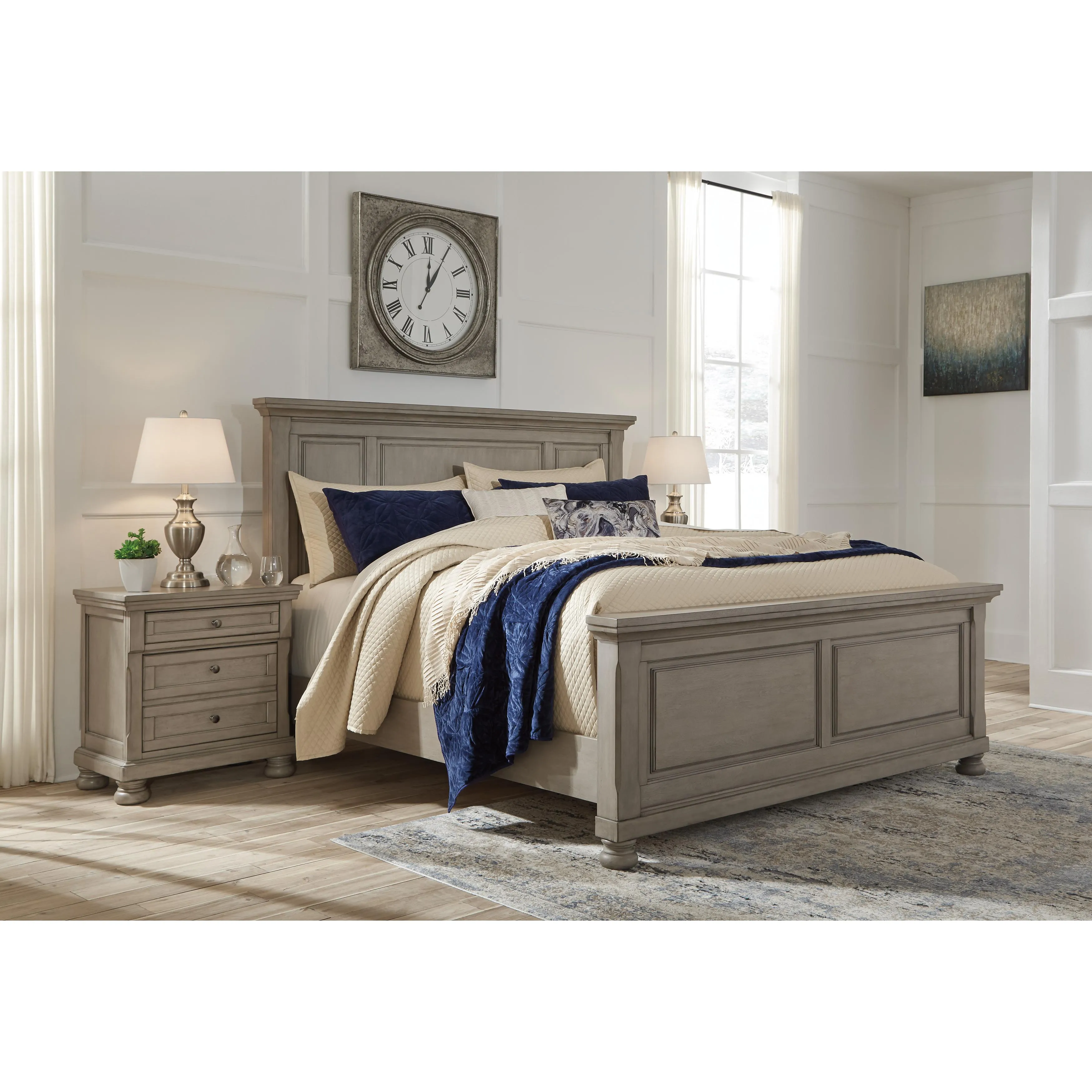 Signature Design by Ashley Lettner California King Panel Bed B733-58/B733-56/B733-94