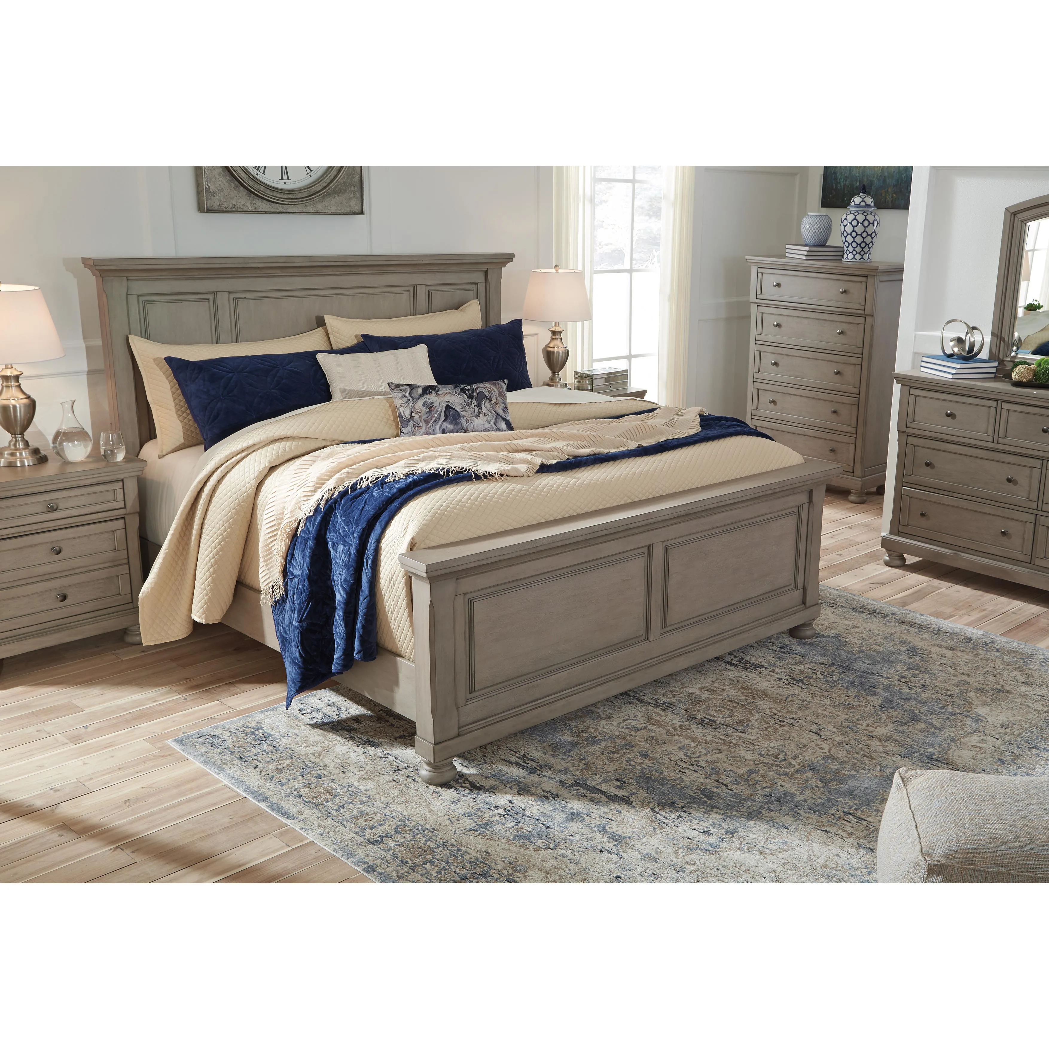 Signature Design by Ashley Lettner California King Panel Bed B733-58/B733-56/B733-94