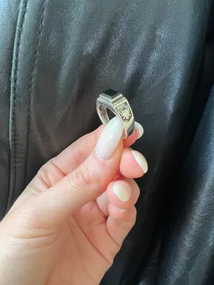 Sterling Spider Ring