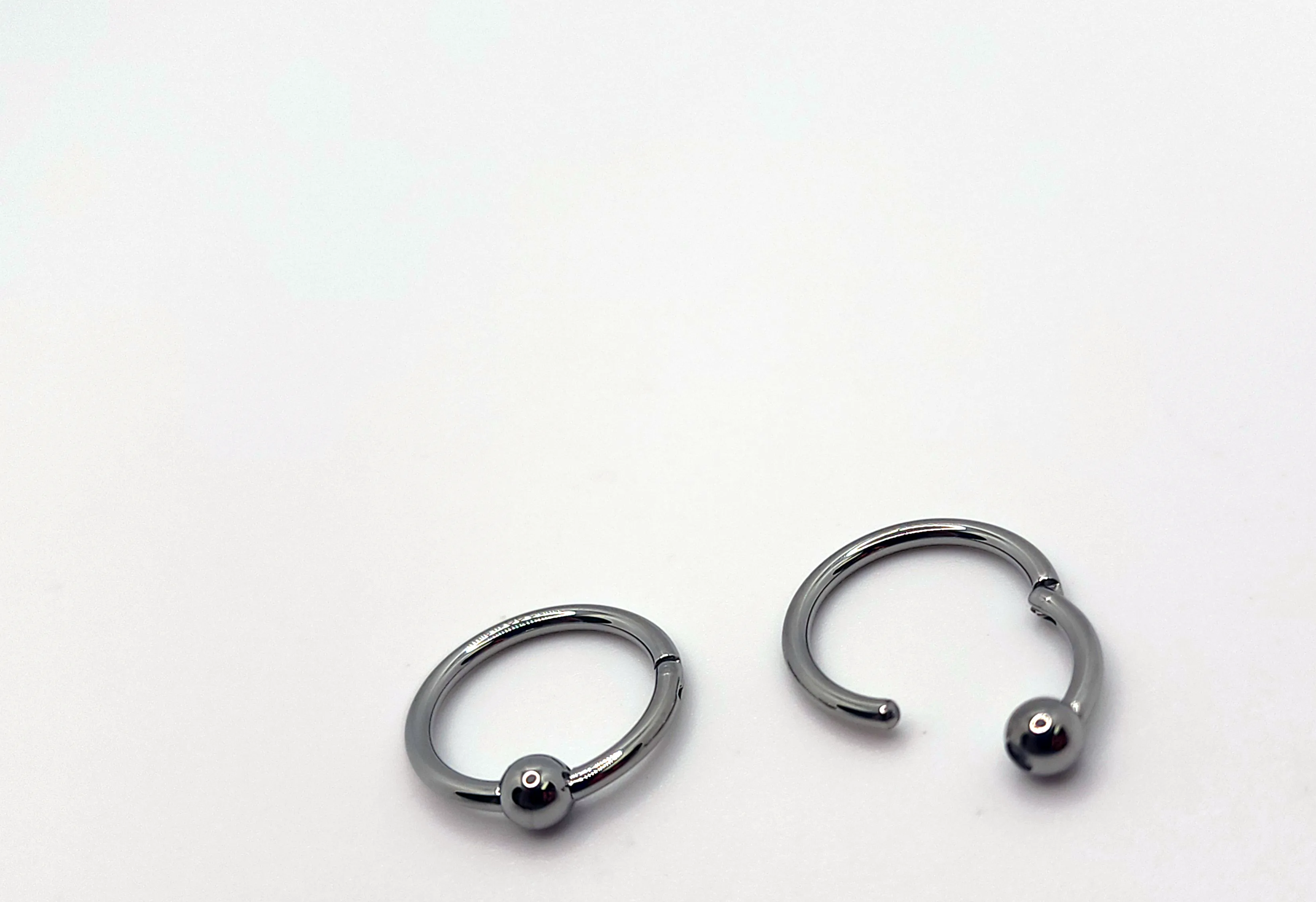 Titanium Jointed Captive Rings, cbr with hinge... on sale