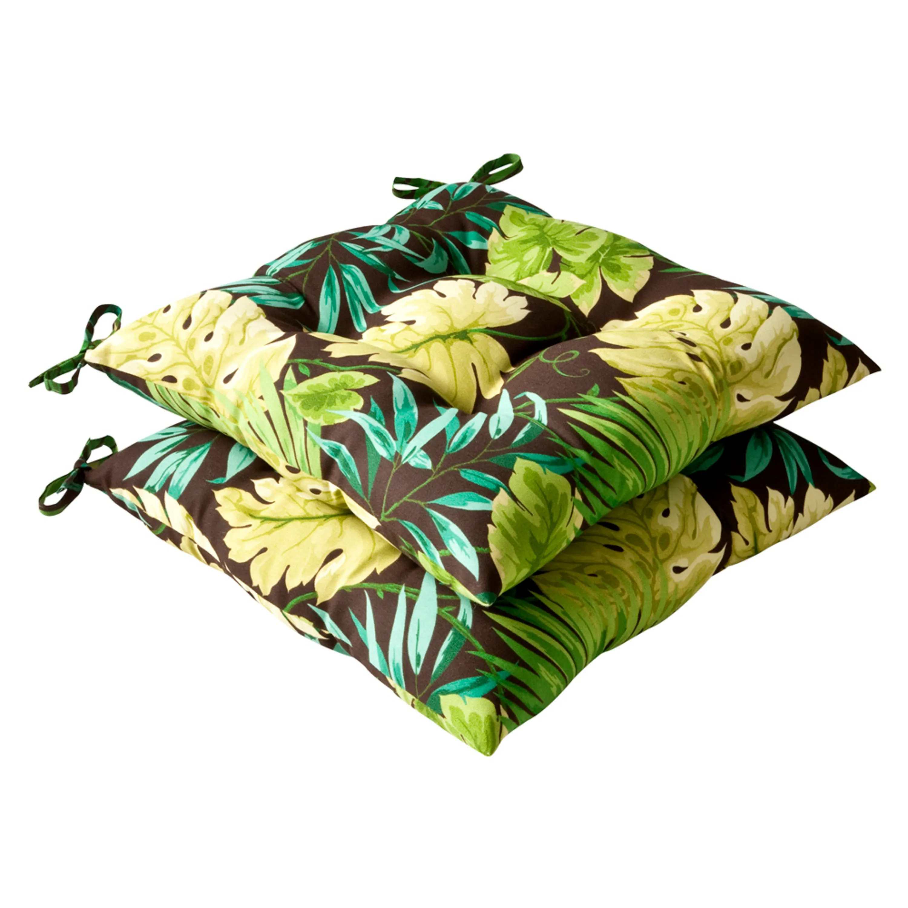 Tropique Peridot Tufted Seat Cushions